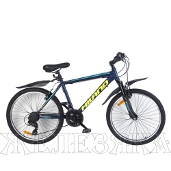 Велосипед 24" HILAND 21-ск. синий