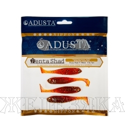 Виброхвост ADUSTA Penta shad 3" 004 Motor Oil