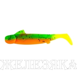 Виброхвост Jap 3,15"/8 см Pepper Green & Orange LT 7шт. (HS-32-032) Helios
