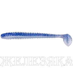 Виброхвост Liny Catcher 2,35"/6 см Blue Pearl 12шт. (HS-5-049) Helios