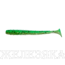 Виброхвост Liny Catcher 2,35"/6 см Green Peas 12шт. (HS-5-051) Helios