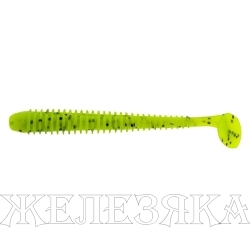 Виброхвост Liny Catcher 2,35"/6 см Pepper Lime 12шт. (HS-5-009) Helios