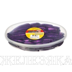 Виброхвост несъедоб. Catcher 3,55"/9 см Fio & Lime 100шт. (HS-2-014-N) Helios