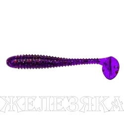 Виброхвост несъедоб. Catcher 3,55"/9 см Fio 100шт. (HS-2-012-N) Helios