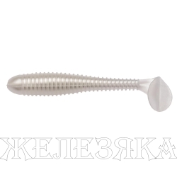 Виброхвост несъедоб. Catcher 3,55"/9 см Pearl 100шт. (HS-2-013-N) Helios