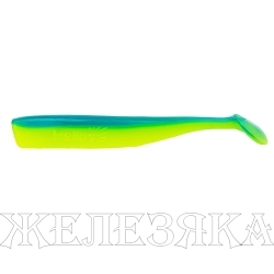 Виброхвост несъедоб. Chebak 3,15"/8 см Blue Lime 100шт. (HS-3-040-N) Helios