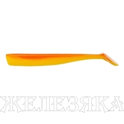 Виброхвост несъедоб. Chebak 3,15"/8 см Orange & Yellow 100шт. (HS-3-015-N) Helios