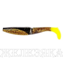 Виброхвост несъедоб. Guru 5,0"/12,7 см Black Sparkles LT 50шт. (HS-31-033-N) Helios