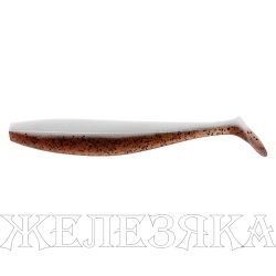 Виброхвост несъедоб. Trofey 5.5"/14см Rusty & White 50шт. (HS-25-005-N) Helios
