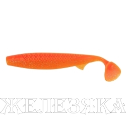 Виброхвост Pike King 6.3"/16 см Orange & Sparkles 3шт (HS-37-022) Helios