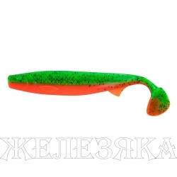 Виброхвост Pike King 6.3"/16 см Pepper Green & Orange 3шт (HS-37-018) Helios