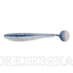 Виброхвост Shaggy 5,12"/13 см Blue Pearl 5шт. (HS-18-049) Helios (0)