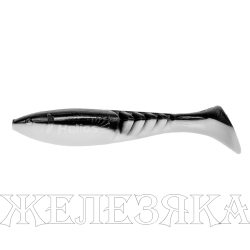 Виброхвост Slash 2,64/6,7 см Black & White 10шт. (HS-19-023) Helios