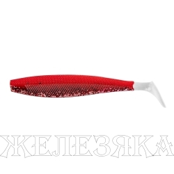 Виброхвост Trofey 5.5"/14см Red Sparkles WT 4шт. (HS-25/1-034) Helios