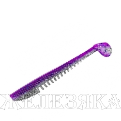 Виброхвост Varuna 11см Silver Sparkles & Fio
