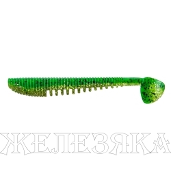 Виброхвост Varuna 4,33"/11см Green Peas 7шт. (HS-35-051) Helios