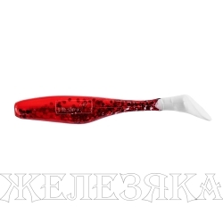 Виброхвост Vigor 3,75"/9.5 см Red Sparkles WT 7шт. (HS-6-034) Helios