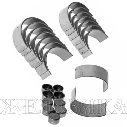 Вкладыши ЯМЗ-238 шатунные d+0.25 ДААЗ 87,75мм