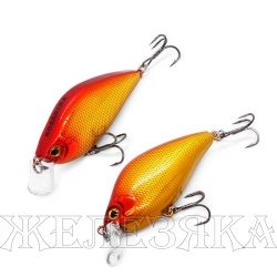 Воблер Kosadaka 3D Flat Crank 55F 0,1-0,6м RCH