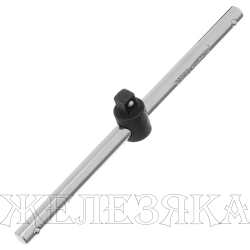 Вороток, 200 мм, квадрат 3/8", CrV, хромированный// Matrix