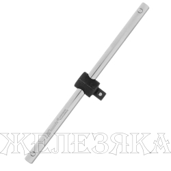 Вороток, 200 мм, квадрат 3/8", CrV, хромированный// Matrix