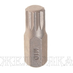 Вставка RF-1783010: 3/8"DR SPLINE M10х30мм  ROCKFORCE /1/10/100