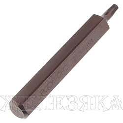 Вставка TORX T20х75ммL,10мм ROCKFORCE /1/10/100