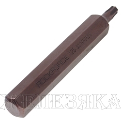 Вставка TORX T25х75ммL,10мм ROCKFORCE /1/10/100