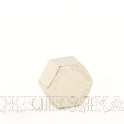 Заглушка F1/2" 6-гр, никелированная латунь STOUT