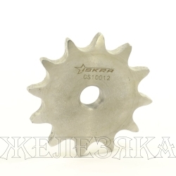 Звездочка без ступицы под расточку для цепи 10B-1,Z=12,5/8"x3/8" ISKRA