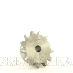 Звездочка со ступицей под расточку для цепи 12B-1,z=13,3/4"x7/16" ISKRA