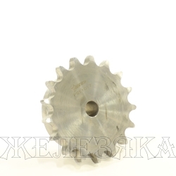 Звездочка со ступицей под расточку для цепи 12B-1,z=17,3/4"x7/16" ISKRA