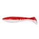 Виброхвост Slash 2,64"/6,7 см Red & White 10шт. (HS-19-003) Helios