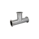 Тройник Clamp DN 40, нерж. сталь 316, TLTE40CLSS