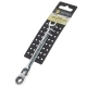 Ключ комбинированный  8мм ER-61008H трещоточный шарнирный (на держателе) ЭВРИКА /1/10/240