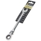 Ключ комбинированный 13мм ER-61013H трещоточный шарнирный (на держателе) ЭВРИКА /1/10/200