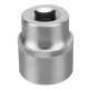 Головка торцевая, 30 мм, 12-гранная, CrV, под квадрат 1/2", хромированная// Stels