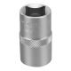 Головка торцевая, 16 мм, 6-гранная, CrV, под квадрат 1/2"// Stels