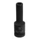 Головка ударная удлиненная шестигранная, 8 мм, 1/2", CrMo// Stels