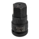 Головка-бита 32мм 3/4" 6-гранная ударная L=81мм ROCKFORCE RF-26410032MPB /1/50