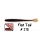 Приманка GARY YAMAMOTO Flat Tail 4.5" #218