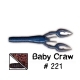 Приманка GARY YAMAMOTO Baby Craw 3.75" #221