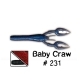 Приманка GARY YAMAMOTO Baby Craw 3.75" #231