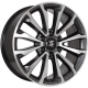 Диск колесный 20 литой K&K Premium КР006 (20_Land Cruiser Prado) Diamond Black Gris