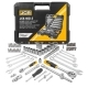 Набор инструмента JCB-4821-5: 82пр.1/4''&1/2''(6-гр.)(4-32мм) JCB /1/3