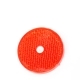 Катафот UO-60N круглый красный с отверстием WITAL