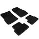 Коврики автомобильные CHEVROLET Cruze (с 2009г) текстильные 3D черные к-т