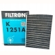 Фильтр салонный FORD Fiesta (08-) угольный FILTRON