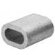 Зажим 2мм для стальных канатов алюминиевый ЗУБР DIN 3093