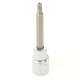 Головка-бита TORX T30H 1/2" L=100 мм c отверстием ROCKFORCE